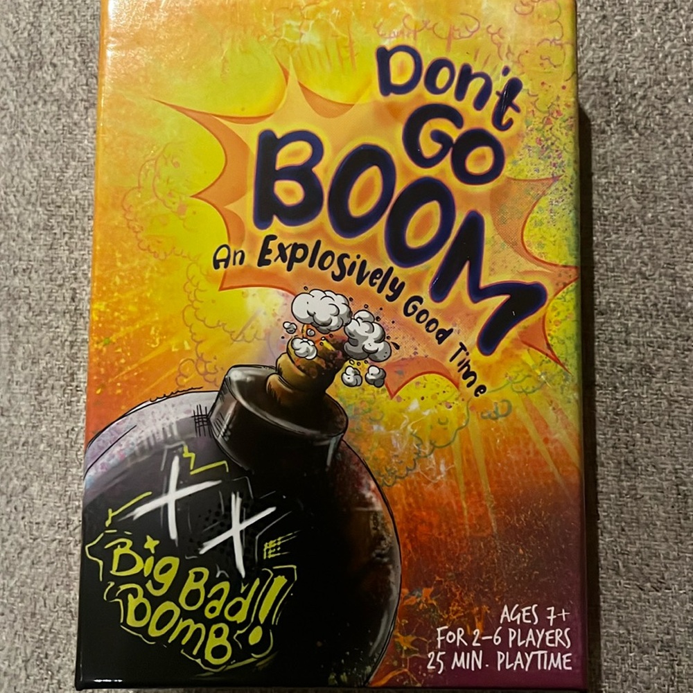 Don’t Go Boom game - brand new